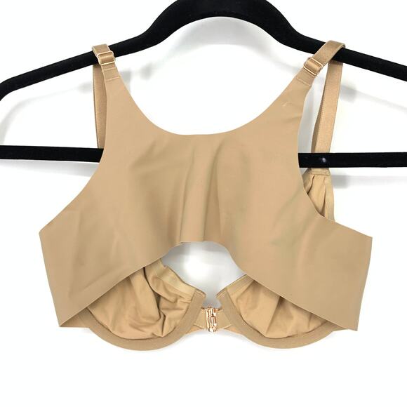 Soma Bra Women's Size 32B Vanishing 360 Unlined Perfect C FR CL Tan - Picture 2 of 6